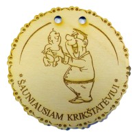 Medinis medalis "Krikšto tėveliui"
